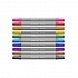 Двухсторонние фломастеры ArtBerry Easy Washable 10 цветов  - миниатюра №1